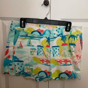Crown & Ivy scalloped shorts-Size 6